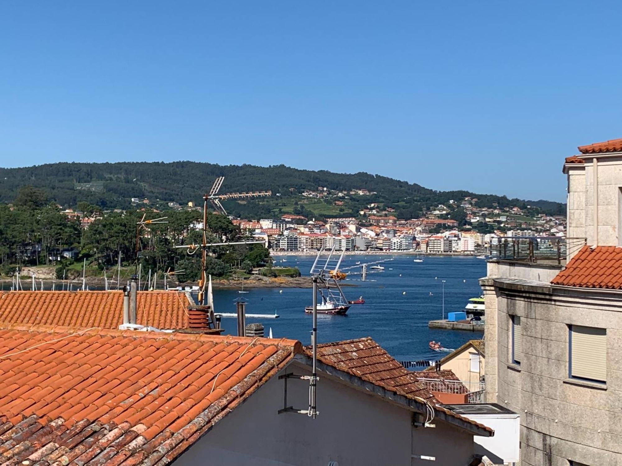 Estudio Con Terraza En La Playa Sanxenxo Buitenkant foto