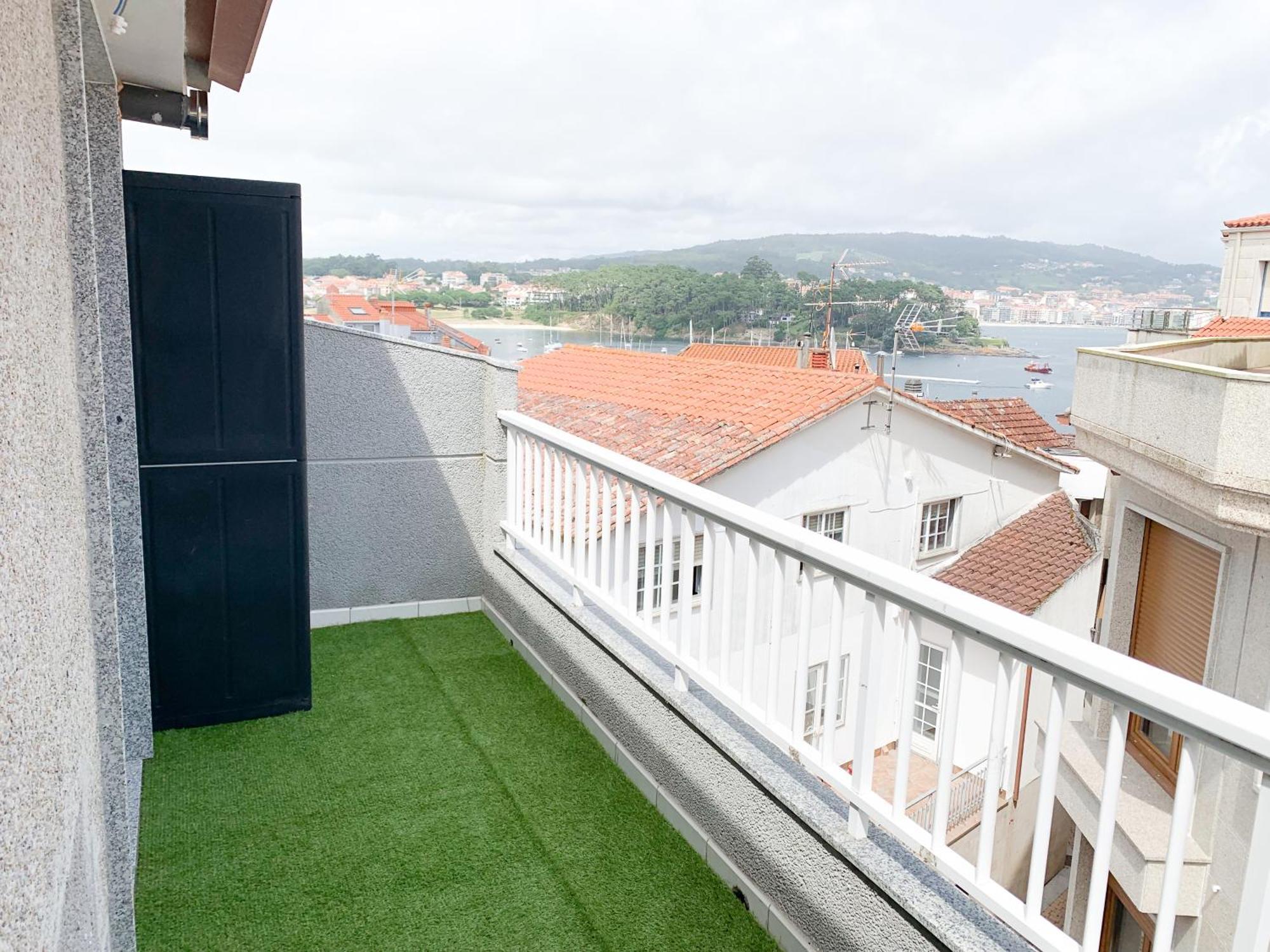 Estudio Con Terraza En La Playa Sanxenxo Buitenkant foto